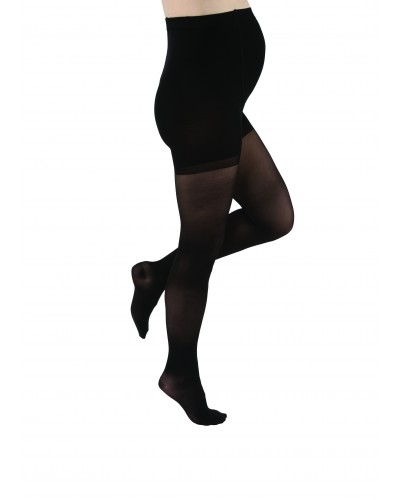 JOBST® ULTRASHEER MATERNITY 15-20 CLOSED TOE CLASSIC BLACK SM